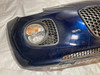 2006-2009 Pontiac Solstice GXP Front Bumper Cover w/ Grilles / Fog Lights / Deep (Dark Blue Metallic)  PS074