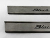 2012 Porsche 987 Boxster S Black Edition Aluminum Door Sill Trim Panels / OEM /   BC035