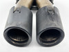 2009-2012 Porsche 987 Boxster S 3.4l Dual Exhaust Muffler Tip / Black / 103K BC035