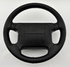 1990-1997 Mazda Miata Recovered Black Leather Steering Wheel w/ Airbag /   NA106
