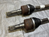 2015-2017 Ford Mustang GT 5.0 S550 Rear Axles Half Shafts / Pair / Manual / 91K FM016