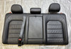 2015-2017 Volkswagen MK7 Golf R Black Leather Rear Seat Set /   M7R11