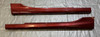 2009-2015 Mazda Mx5 Miata Side Skirt Rocker Panels / Pair  / Copper Red Mica  NC104