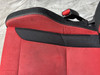 2017-2021 FK8 Honda Civic Type R Front Bucket Seats / Red Suede / Pair /   TR106