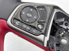 2017-2019 FK8 Honda Civic Type R Black / Red Leather Steering Wheel w/ Controls /   TR106