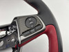 2017-2019 FK8 Honda Civic Type R Black / Red Leather Steering Wheel w/ Controls /   TR106