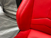 2020-2025 Chevrolet C8 Corvette 1LT Adrenaline Red Leather GT1 Seats / Pair / C8001