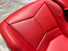 2020-2025 Chevrolet C8 Corvette 1LT Adrenaline Red Leather GT1 Seats / Pair / C8001