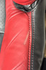 2005-2013 Chevrolet Corvette C6 Z06 Black & Red Leather Power Seats w/ Memory / Pair  /   C6022
