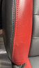 2005-2013 Chevrolet Corvette C6 Z06 Black & Red Leather Power Seats w/ Memory / Pair  /   C6022