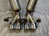 2006-2013 Chevrolet Corvette C6 Z06 Billy Boat Bullet Round Exhaust Mufflers w/ Tips / USED / C6022