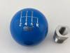 2015-2021 Subaru WRX STI Billetworkz Engraved Shift Knob / Blue / USED /   SS018