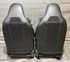 2016-2023 Mazda Mx5 Miata Recaro Seats w/ Rails / White Stitching / Pair  /   ND050