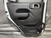 2018-2024 Jeep Wrangler JL Unlimited 4DR / Gladiator JT Driver Rear Door Assembly / Bright White  JT003