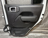 2018-2024 Jeep Wrangler JL Unlimited 4DR / Gladiator JT Passenger Rear Door Assembly / Bright White  JT003