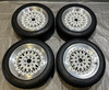 1990-2005 Mazda Miata 15x7" Mesh Style Wheels Rims w/ Tires / Set of 4 / NA109