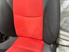 2004-2005 Mazdaspeed Miata OEM Black Cloth Seats w/ Red Suede / Pair *DAMAGE* NB267