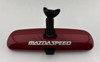 2004-2005 Mazdaspeed Miata Interior Rear View Mirror / Fits 90-05 / Velocity Red Mica  NB267