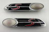 2002-2006 Mini Cooper S R53 R52 Fender Vent Trims / Side Marker lights / Pair /   R1032