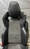 2020-2025 Chevrolet C8 Corvette Stingray GT2 Bucket Seats / Pair / Black Leather / Suede *DAMAGE* /   C8002