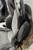 2020-2025 Chevrolet C8 Corvette Stingray GT2 Bucket Seats / Pair / Black Leather / Suede *DAMAGE* /   C8002
