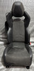 2020-2025 Chevrolet C8 Corvette Stingray GT2 Bucket Seats / Pair / Black Leather / Suede *DAMAGE* /   C8002