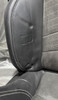 2020-2025 Chevrolet C8 Corvette Stingray GT2 Bucket Seats / Pair / Black Leather / Suede *DAMAGE* /   C8002