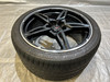 2020-2025 Chevrolet C8 Corvette Stingray 20x11" OEM Carbon Flash Rear Wheel Rim w/ Tire / C8001