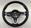 2017-2020 Fiat 124 Spider Lusso Black Leather Steering Wheel / Manual /   FD028