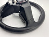 2017-2020 Fiat 124 Spider Lusso Black Leather Steering Wheel / Manual / FD028