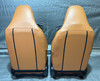 2017-2020 Fiat 124 Spider Lusso Saddle Leather Seats / Pair /   FD028