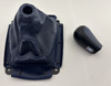 1999 Mazda Miata 10th Anniversary Edition 10AE Blue Leather Nardi Shift Knob w/ Boot /   NB269