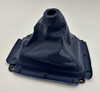 1999 Mazda Miata 10th Anniversary Edition 10AE Blue Leather Nardi Shift Knob w/ Boot /   NB269