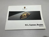 2006 Porsche 987 Cayman S Owner's Manual w/ Case  /   BC033