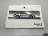 2006 Porsche 987 Cayman S Owner's Manual w/ Case  /   BC033