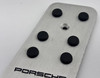 2005-2012 Porsche 987 Boxster Cayman Aluminum Pedal Trim Set / USED / Manual /   BC033
