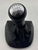2005-2012 Porsche 987 Boxster Cayman / 997 911 Black Leather Shift Knob / 6 Speed /   BC033