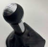 2005-2012 Porsche 987 Boxster Cayman / 997 911 Black Leather Shift Knob / 6 Speed /   BC033