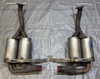 2005-2008 Porsche 987 Boxster S Cayman S Borla S-Type Exhaust Muffler w/ Tips / *DAMAGE* /   BC033