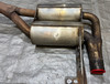 2005-2008 Porsche 987 Boxster S Cayman S Borla S-Type Exhaust Muffler w/ Tips / *DAMAGE* /   BC033