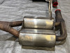 2005-2008 Porsche 987 Boxster S Cayman S Borla S-Type Exhaust Muffler w/ Tips / *DAMAGE* /   BC033