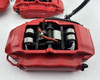 2005-2008 Porsche 987 Boxster S / Cayman S Brembo Brake Calipers / Set of 4 / Red / 97K BC033