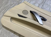 2003-2008 E85 E86 BMW Z4 Leather Door Panels / Oregon Beige / Pair  /   Z4062
