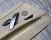 2003-2008 E85 E86 BMW Z4 Leather Door Panels / Oregon Beige / Pair  /   Z4062