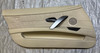 2003-2008 E85 E86 BMW Z4 Leather Door Panels / Oregon Beige / Pair  /   Z4062