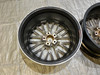 Pair of 18x8" TSW Snetterton Wheels Rims / 5x114.3  / *Minor Bend* / HS008