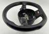 2015-2016 Audi S3 Black Leather Flat Bottom Steering Wheel w/ Paddle Shifters /   S3108
