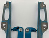 2013-2025 Porsche 981 718 Boxster / Cayman / 2012-2016 991 911 OEM Hood Hinges w/ Struts / Miami Blue  BC302