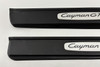2015-2025 Porsche 981 718 Cayman GTS Stainless Door Sill Trim Panels / Scuff Plates / Pair /   BC302