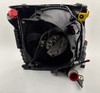 2017-2025 Porsche 718 Boxster S Cayman S 2.5l Driver Front Radiator Assembly w/ Cooling Fan / 65K BC302